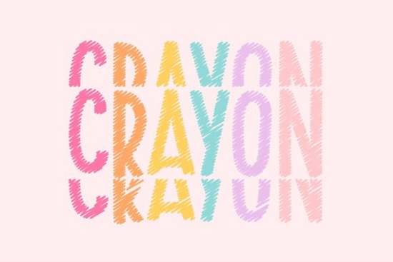 Crayonfriends Stacked Font